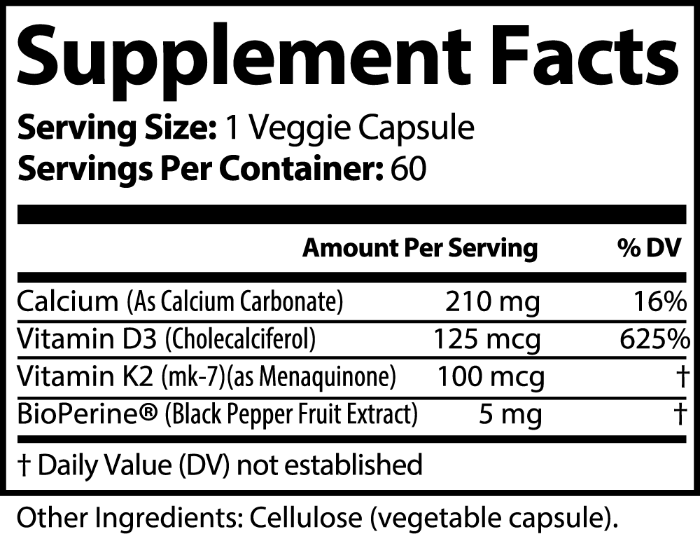 VitaManLife Bone & Heart Support