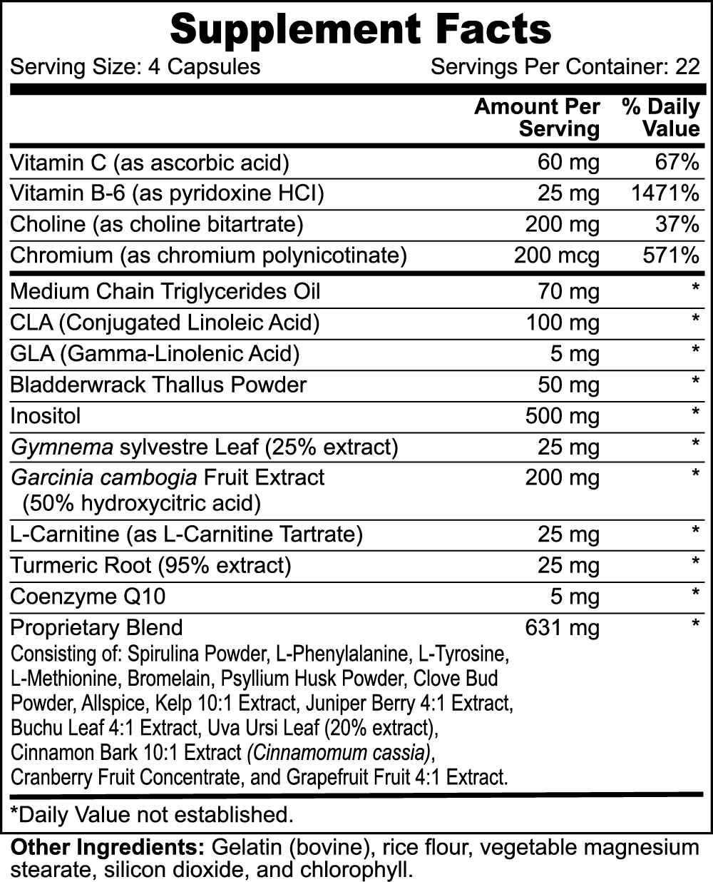 VitaManLife Super Fat Burner with MCT