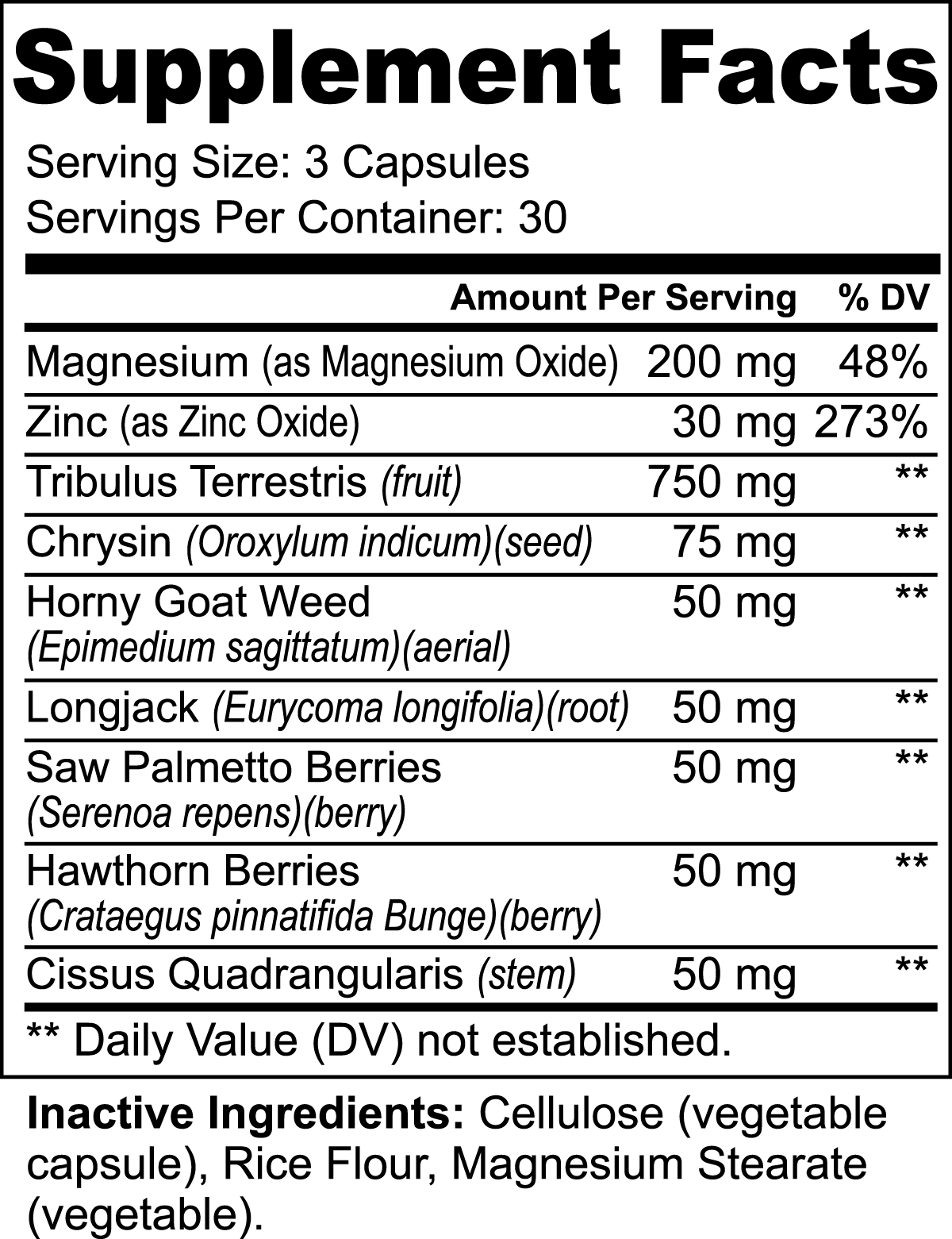 VitaManLife Testosterone Booster