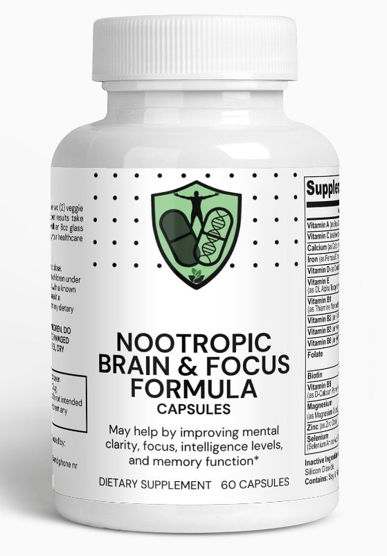 VitaManLife Nootropic Brain & Focus Formula