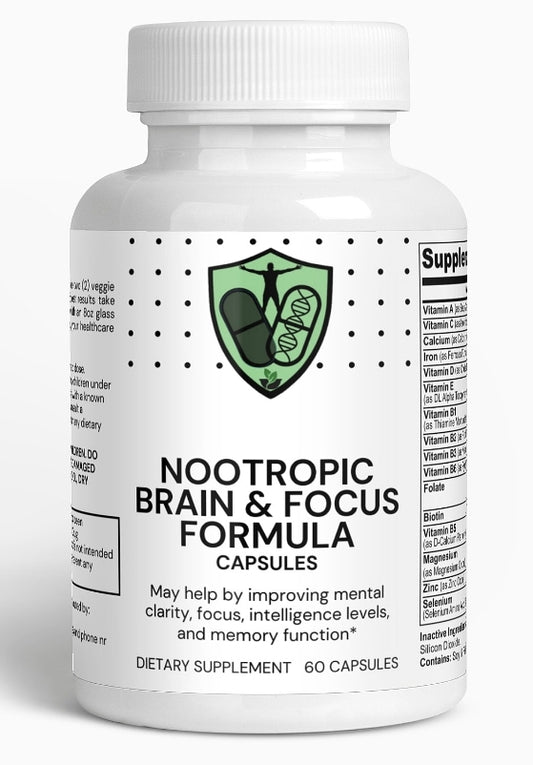 VitaManLife Nootropic Brain & Focus Formula