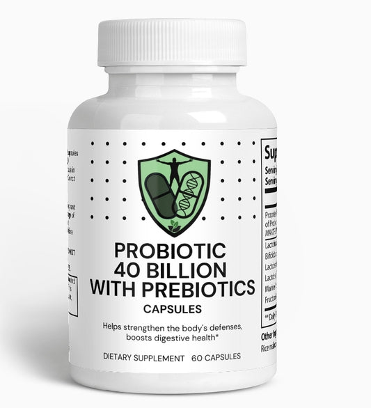 VitaManLife Probiotic 40 Billion with Prebiotics